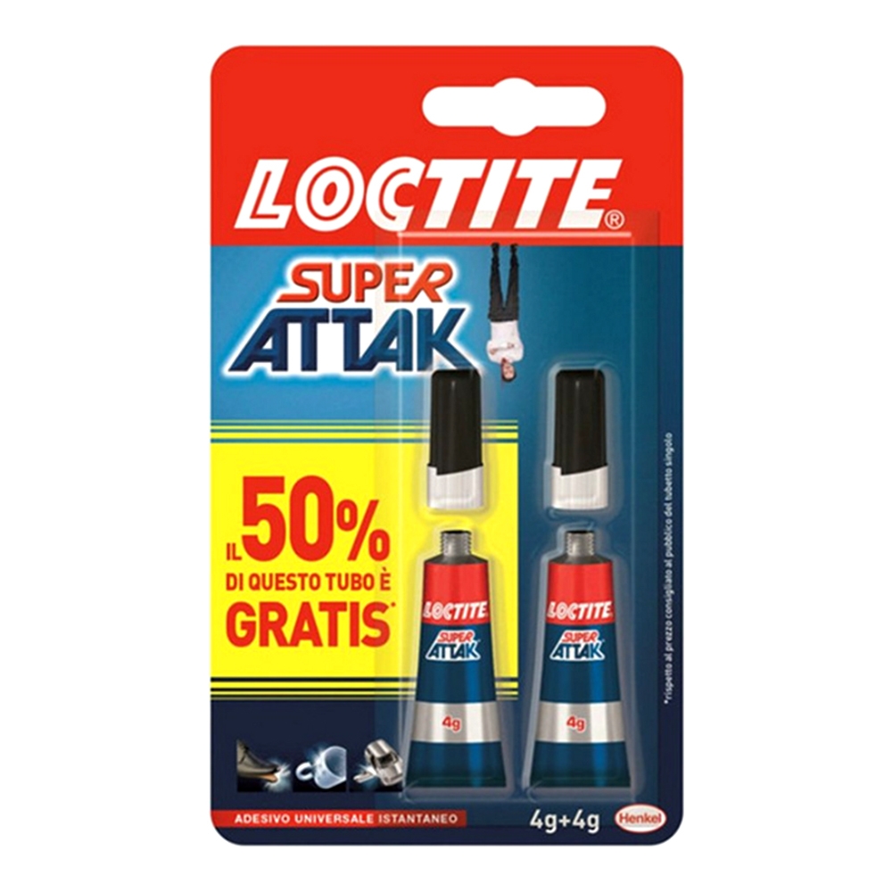 Colla Super Attak Loctite Liquida Original X Gr Ledleditalia It