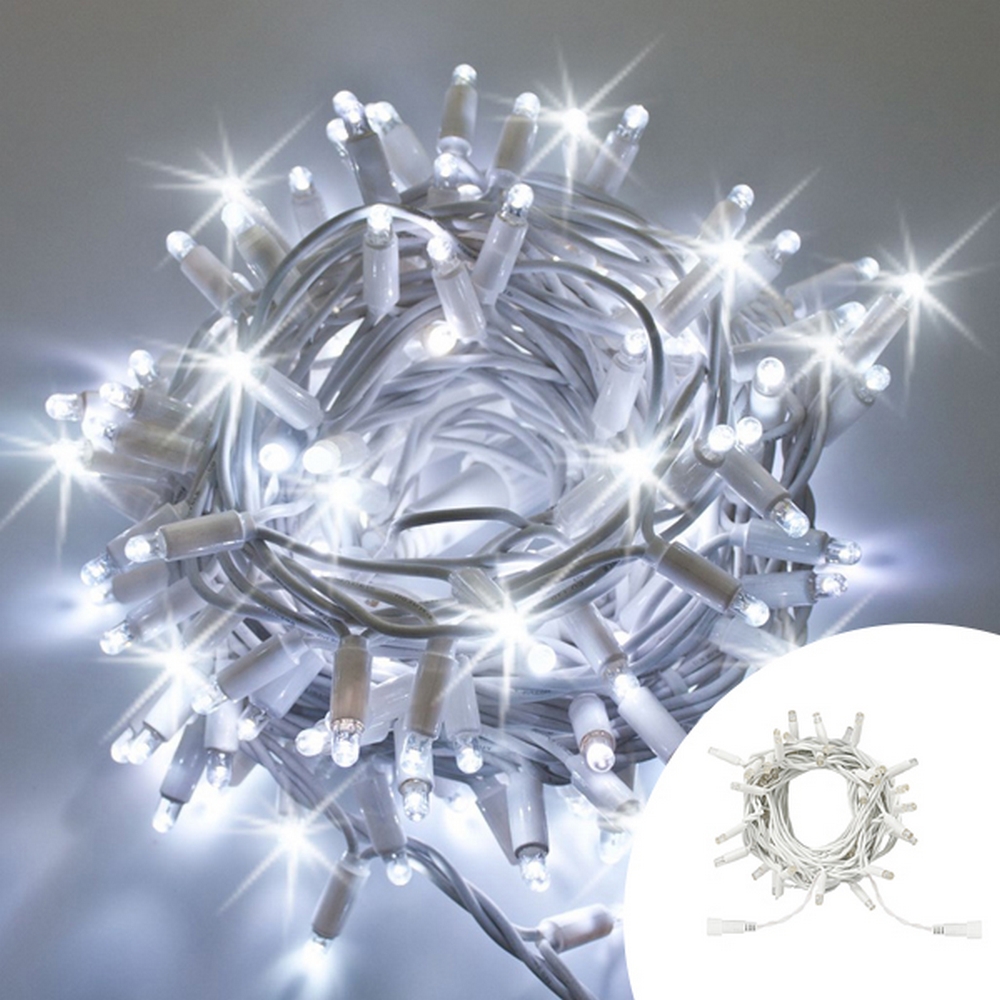 Prolunga Per Catena Di Luci Di Natale Maxiled Reflex Da 50 Led 5 Metri