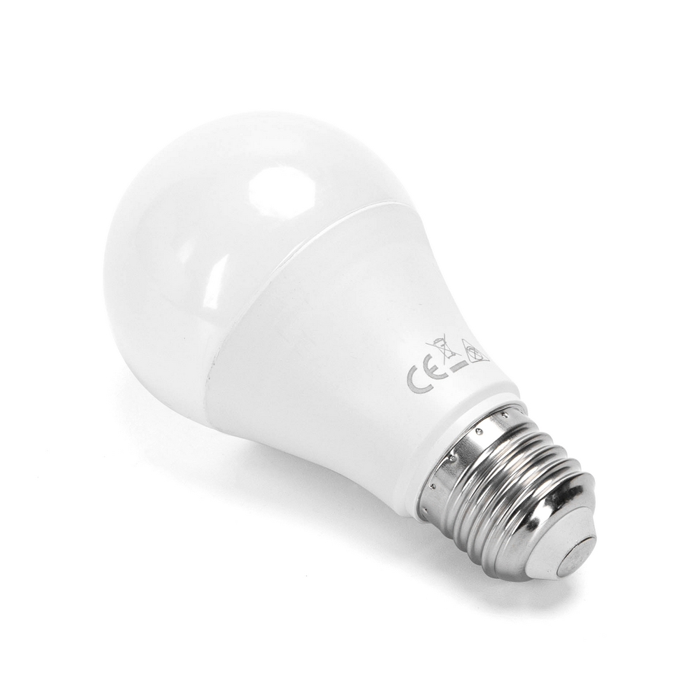 LAMPADA E27 LAMPADINA LED 10W Luce Calda con Sensore Crepuscolare RISPARMIO