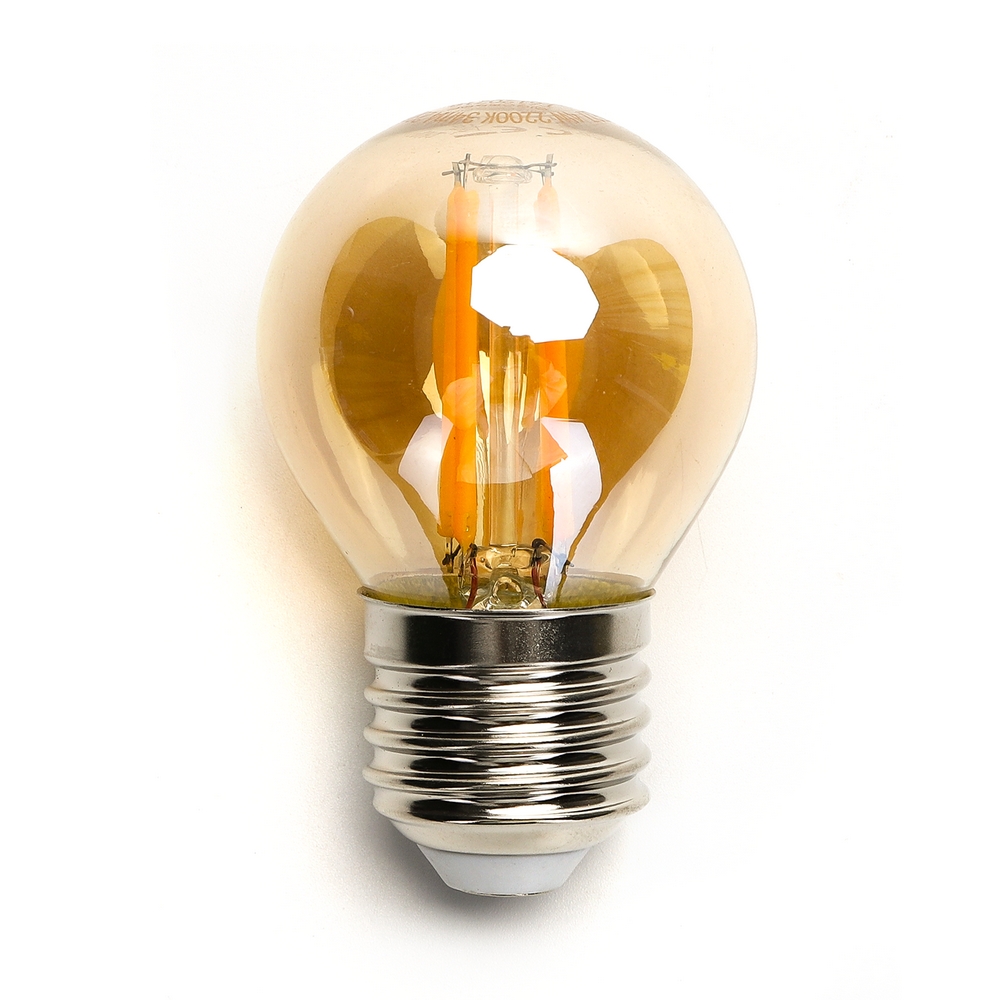 EXTRASTAR LED Lampadina Vintage Edison 6W E27 2200K Edison lampadina Vintage  Retro Stile Lampadine Decorativo luce filamento della lampadina (4 pezzi) :  : Illuminazione