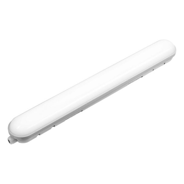 Plafoniera Led Stagna 48w Da 120cm Ip65 Bianco Neutro 4000k Novaline 7216