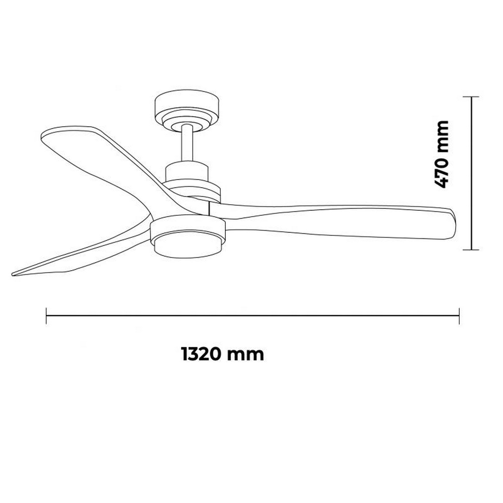 Lampadario Ventilatore da soffitto Niquel Energy 18W illuminazione Led  regolabile con telecomando LEDme 