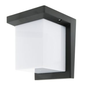 Foto principale Applique Led da parete Dakota 12W Nero IP54 Bianco caldo 3000K M LEDME