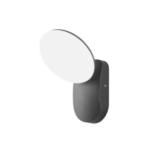 Foto principale Applique Led da parete Hubb 10W Nero IP54 Bianco caldo 3000K M LEDME