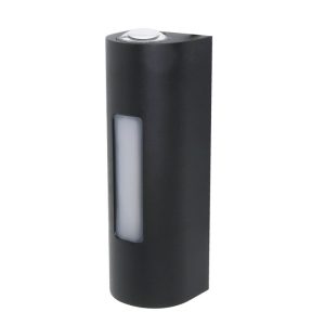 Foto principale Applique Led da parete Lounge 10W Nero IP54 Bianco caldo 3000K M LEDME