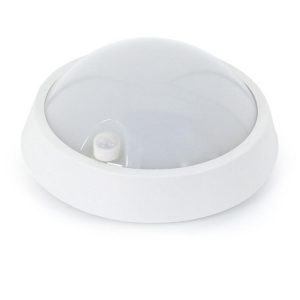 Foto principale Applique Led da parete Sfera 12W Bianco IP64 con sensore di movimento Bianco freddo 6000K M LEDME