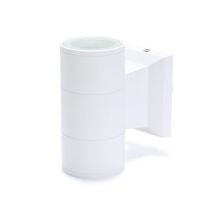 Foto principale Applique Led da parete Tubo 2x3W Bianco IP54 Bianco caldo 3000K M LEDME