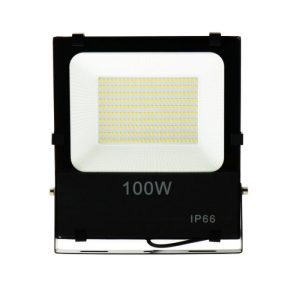 Foto principale Faro proiettore Led 100W Nero da esterno IP65 Bianco Caldo 3000K M LEDME