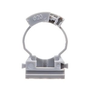 Foto principale Clips fissatubo a collare per Tubo 20mm grigio 10pz Aigostar