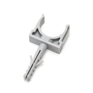 Foto principale Clips fissatubo a scatto con tassello per Tubo 20mm grigio10pz Aigostar