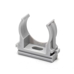 Foto principale Clips fissatubo a scatto per Tubo 25mm grigio 5pz Aigostar