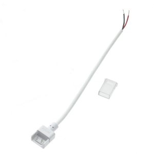 Foto principale Connettore rapido iniziale slim striscia Led 12-24V 10mm monocolore 2 pin con cavo IP68 M LEDME