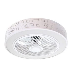 Foto principale Lampadario Ventilatore da soffitto Smart Plus Sticks 36W WiFi illuminazione Led regolabile con telecomando M LEDME