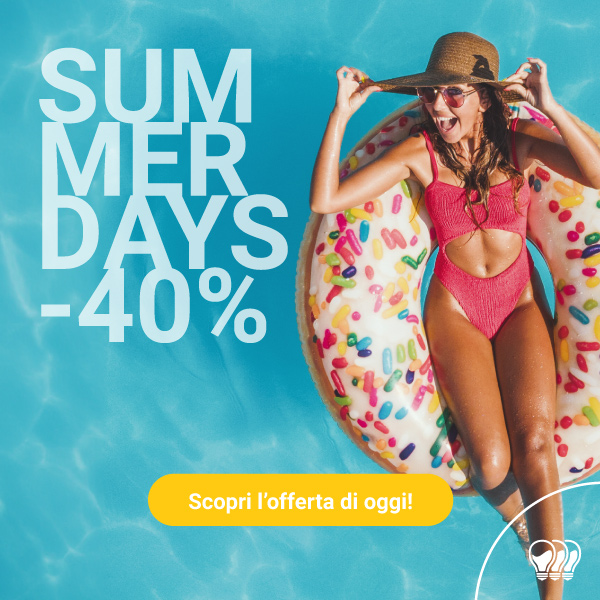 Summer days 2024 sconto 40%