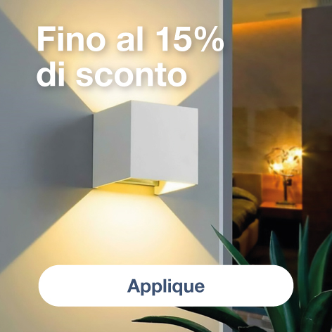 Sconti fino al 15% - Applique