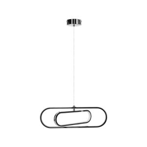 Foto principale Lampadario Led da soffitto Clip Nero 35W Bianco caldo 2700K Aigostar