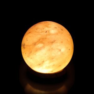 Foto principale Lampada di Sale Himalayano Rosa naturale a forma di Sfera 3Kg