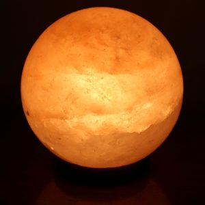 Foto principale Lampada di Sale Himalayano Rosa naturale a forma di Sfera 5Kg