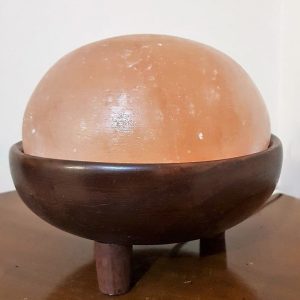 Foto principale Lampada di Sale Himalayano Rosa naturale Detox a forma di Sfera 5Kg