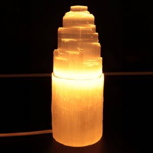 Lampade di Selenite