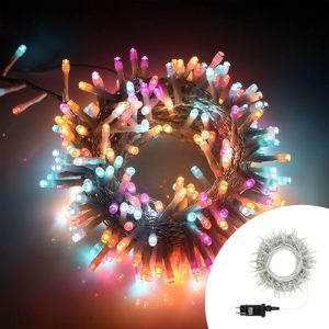 Foto principale Catena di luci 26 metri da 864 Led Multicolore con cavo trasparente Wisdom