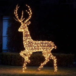 Renne di Natale luminose Led