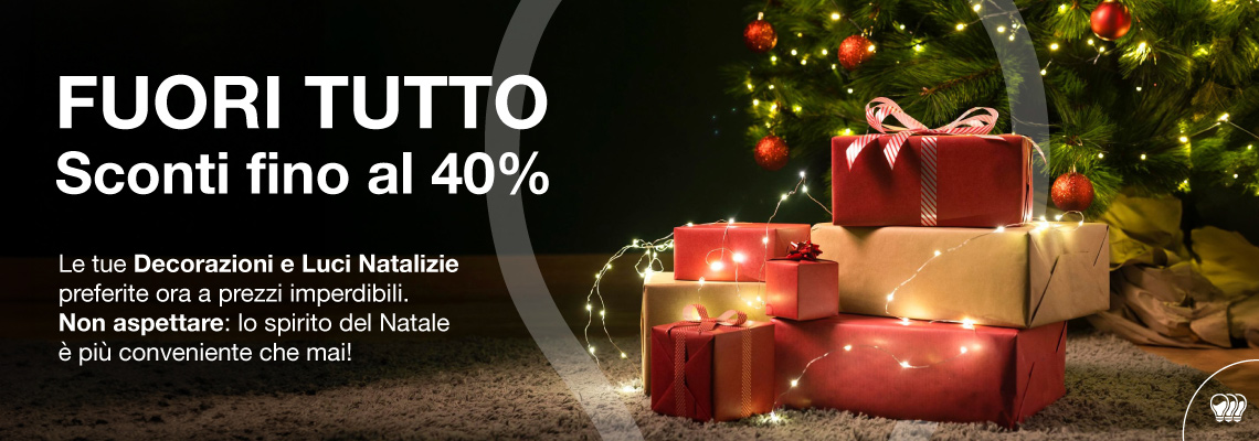 Fuori Tutto Natale Fino al 40% desktop