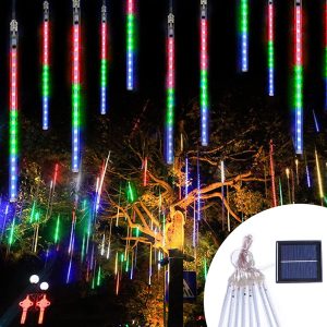 Foto principale Pioggia di meteore luminose da 360 Led da esterno IP44 Multicolore Wisdom