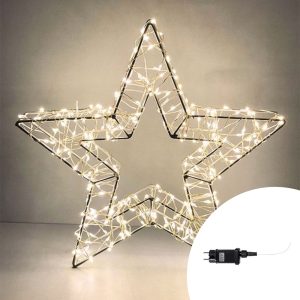 Foto principale Stella luminosa 25cm 300 Led Bianco Caldo Wisdom