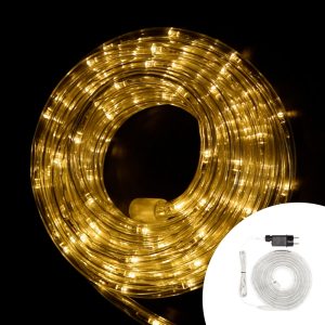 Foto principale Tubo luminoso 10 metri da esterno da 200 Led Bianco Caldo Wisdom