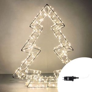 Foto principale Albero di Natale luminoso 25cm 400 Led Bianco Caldo Wisdom