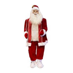 Foto principale Babbo Natale figura intera alto 1,5 metri Wisdom