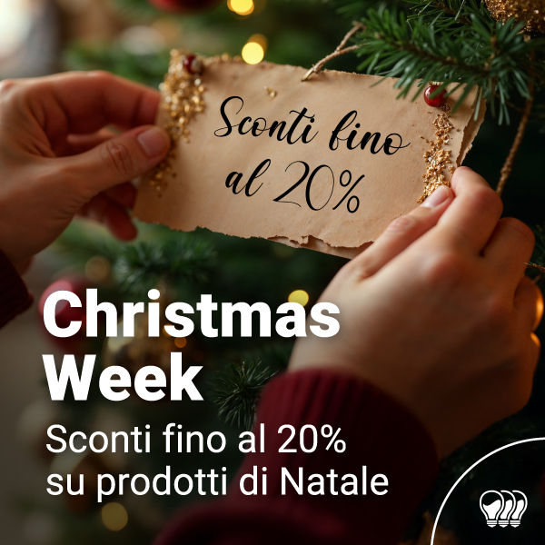 Christmas Week: fino al 20% di sconto - mobile