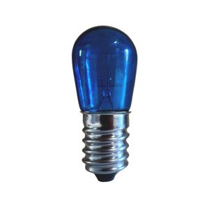 Foto principale Lampadina per lampada di selenite E14 ST26 15W Blu LedLedITALIA