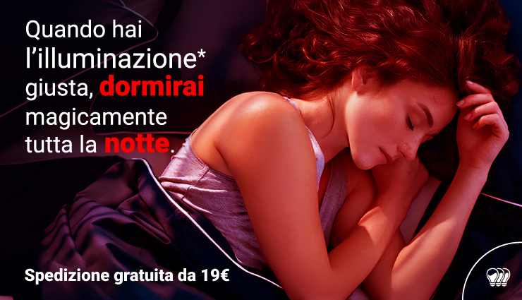 Settimana del sonno: spedizione gratuita da 19€